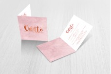 Roze met koper Roze met koper